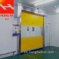 Puerta de PVC industrial rápida